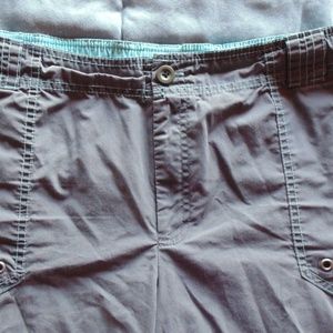 SB Active| Gray & Green Capris, Size 1X